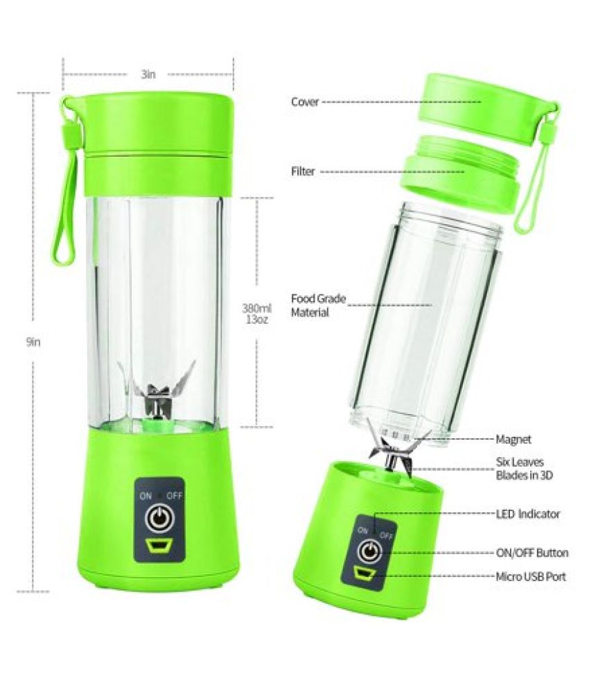 HK ENTERPRISE 5103 JUICER CUP [PORTABLE AND RECHARGEABLE BATTERY