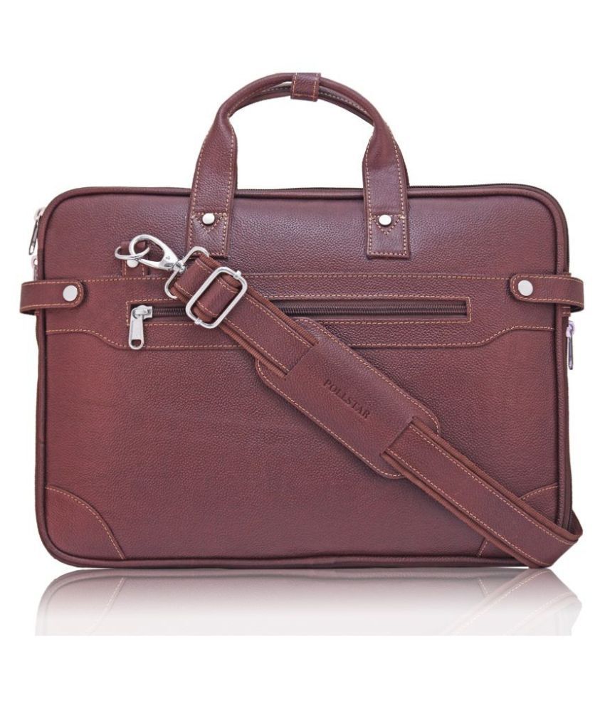 snapdeal leather bag