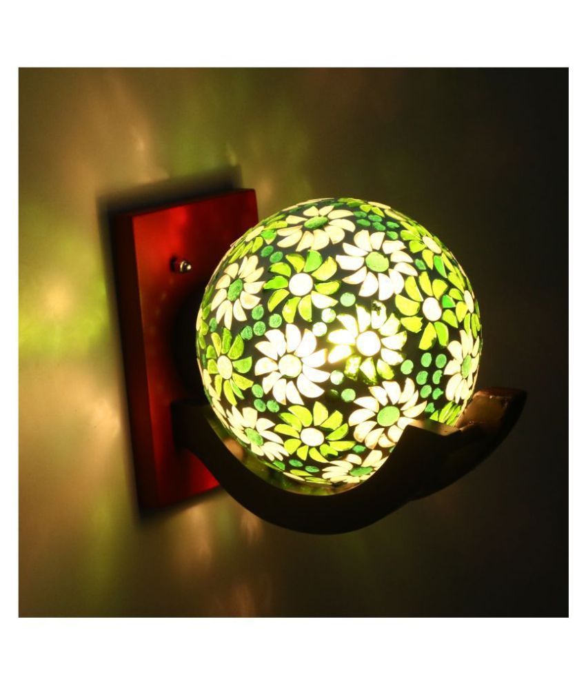     			AFAST Decorative & Designer Glass Wall Light Multi - Pack of 1