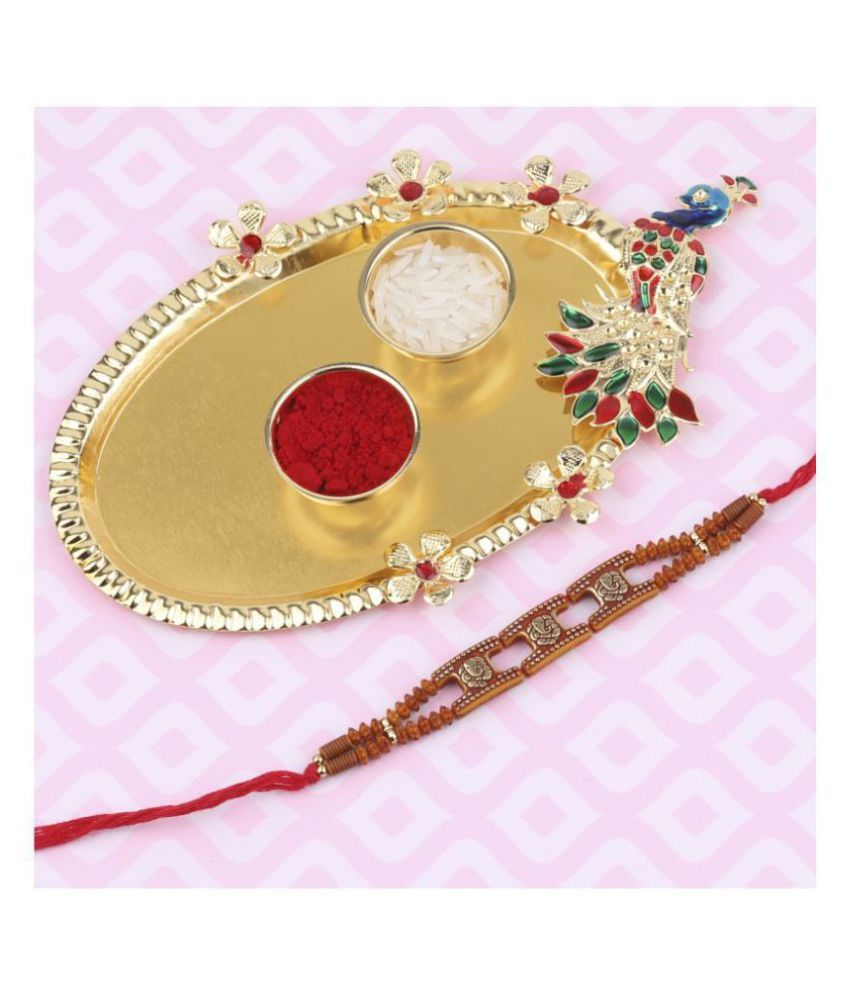     			Rakhi & Pooja Accessories Multicolour Pack of 2