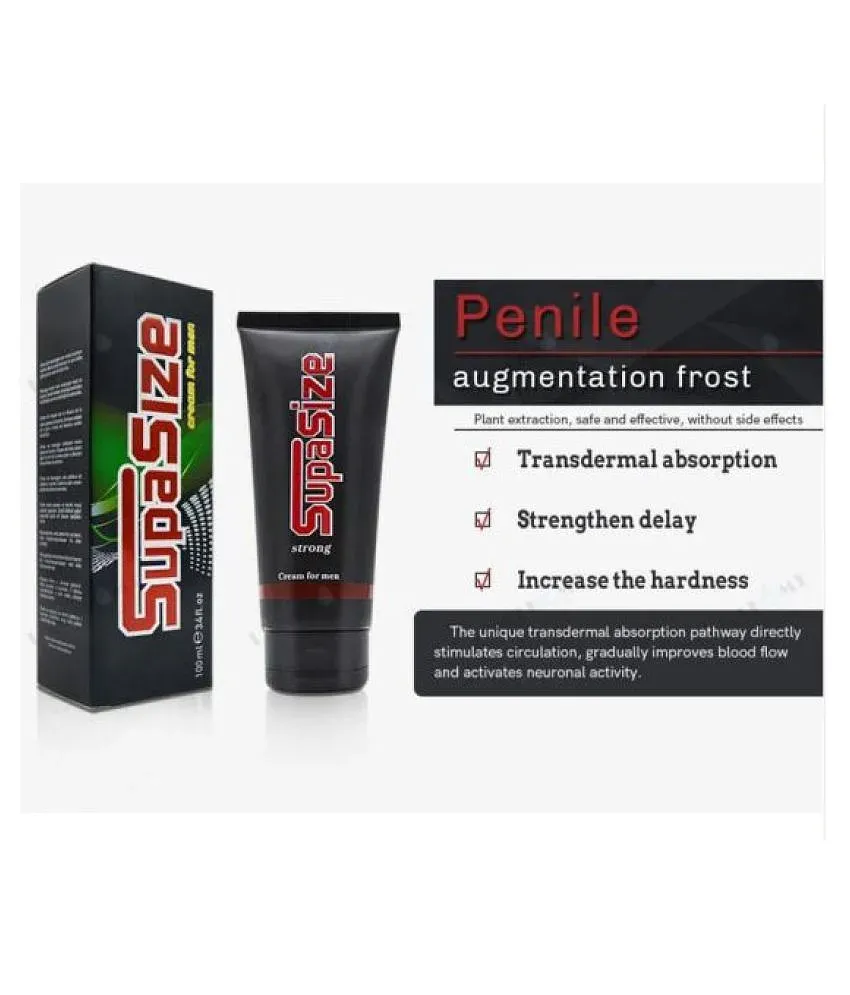 SUPASIZE MALE SEX ENHANCEMENT CREAM 100 ML: Buy SUPASIZE MALE SEX  ENHANCEMENT CREAM 100 ML at Best Prices in India - Snapdeal