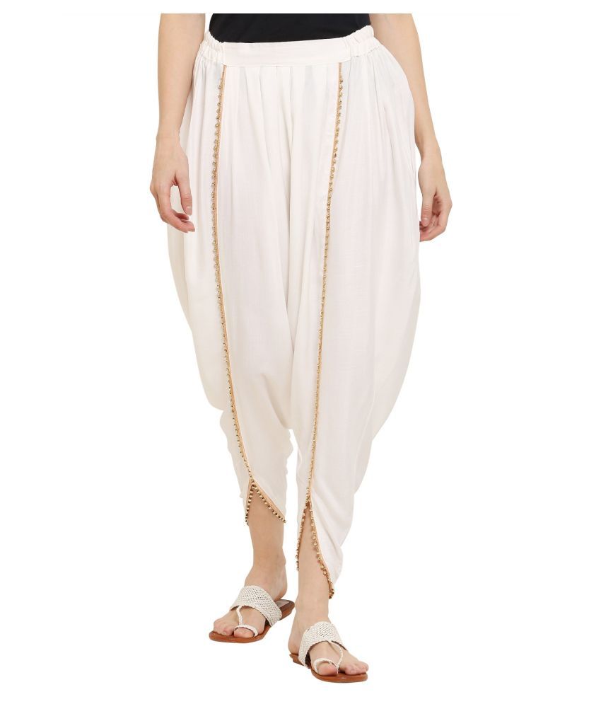 rayon dhoti pants