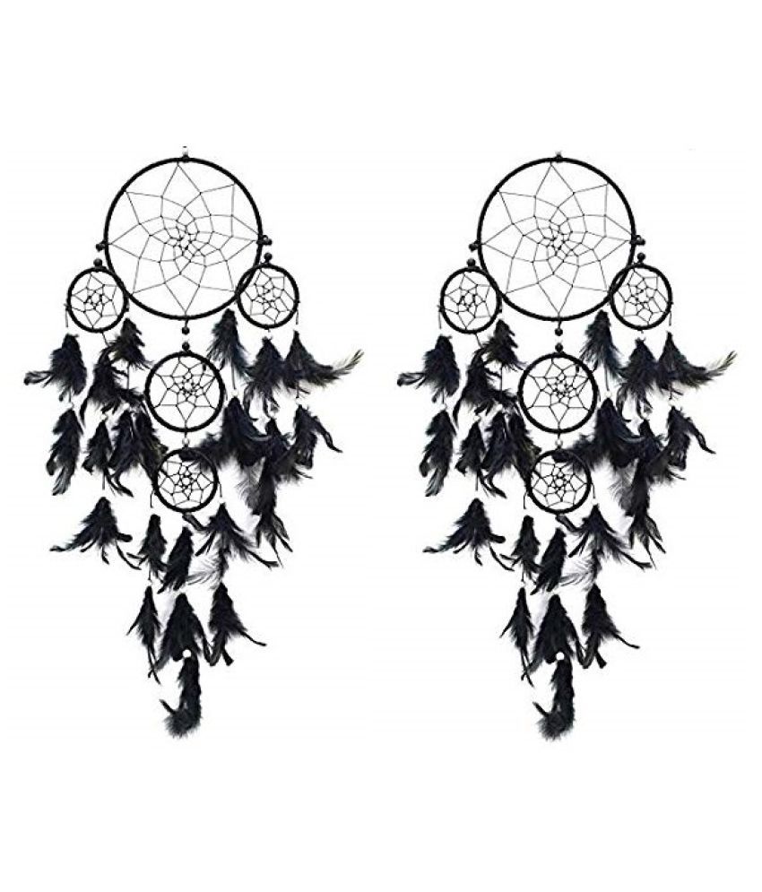 Sky Wonder Aluminium Black Dream Catcher - Pack of 2 ( X cms ): Buy Sky ...