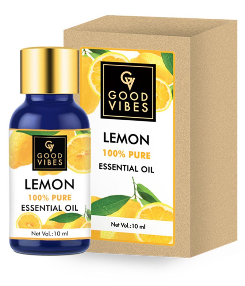 Good Vibes 100 Pure Lemon Essential Oil(10 ml) Buy Good Vibes 100
