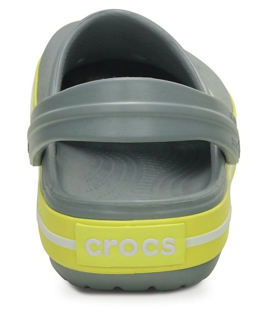 Grey crocs for kids Clearance