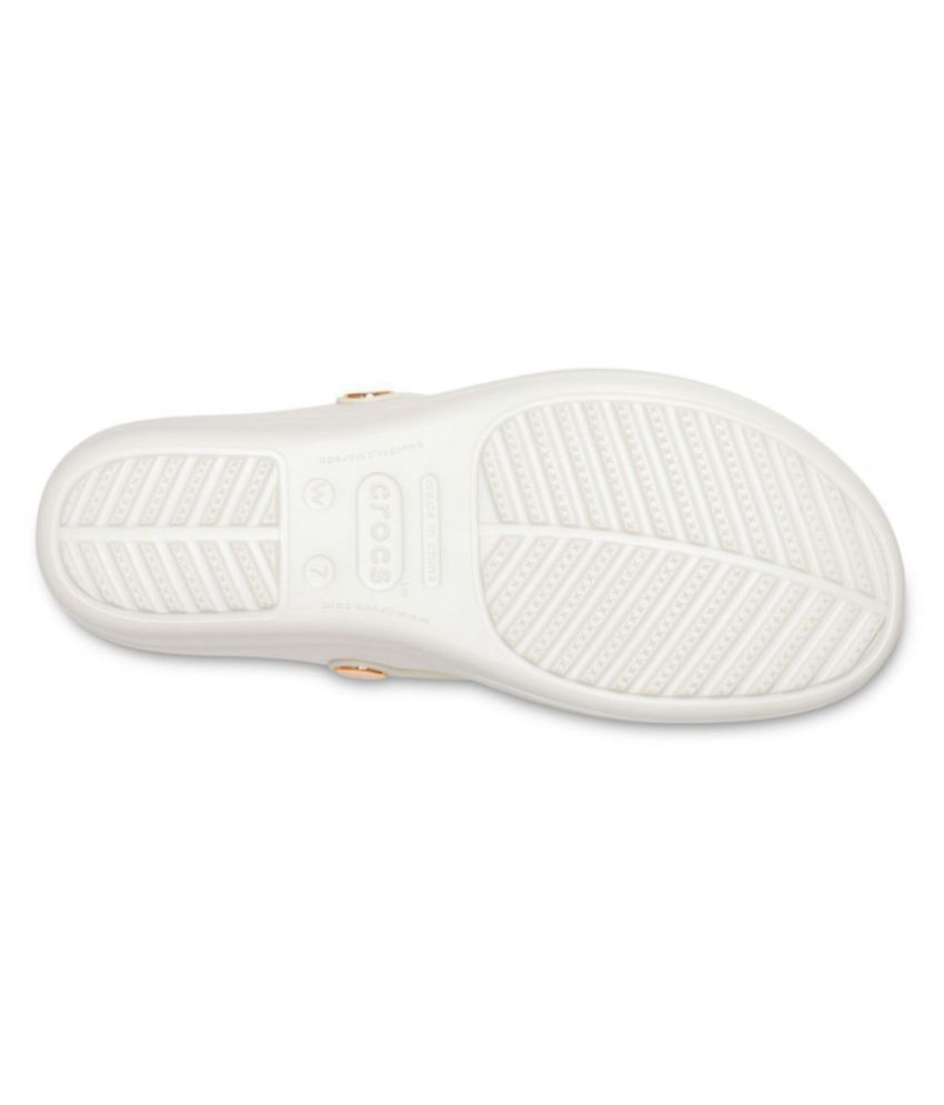 Crocs White Wedges Heels Price in India Buy Crocs White Wedges Heels