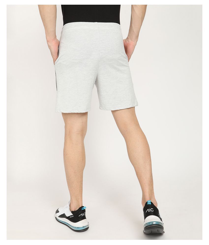 jogger shorts grey