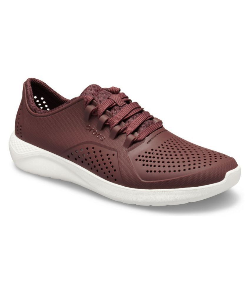 crocs literide red