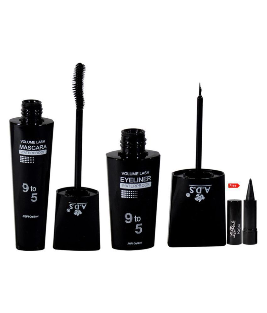 ADS Good Choice Mascara & Liquid Eyeliner Black Pack of 2 20 g Buy ADS
