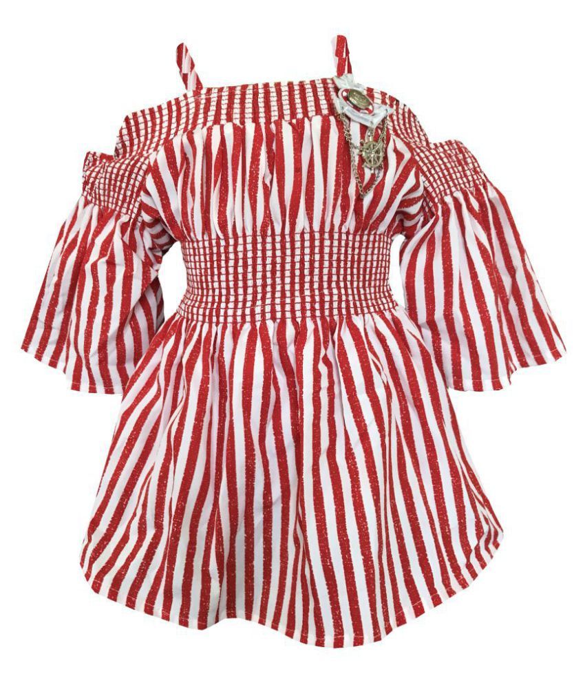 off shoulder frocks for baby girl