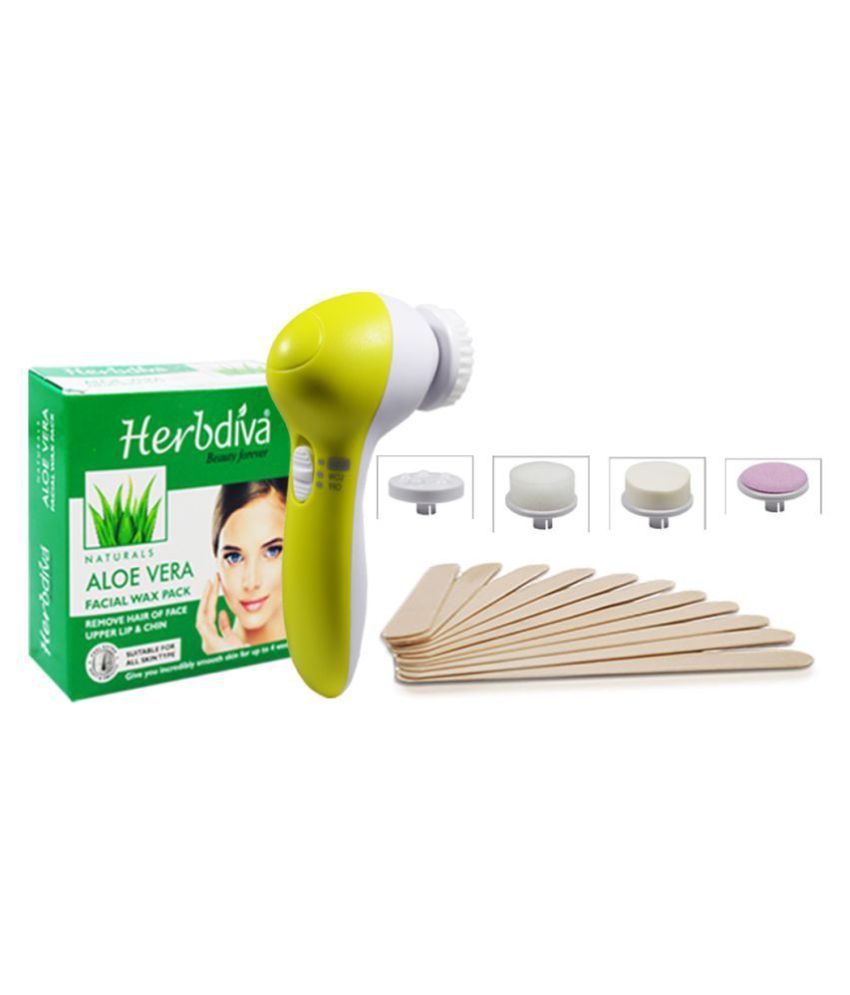Adbeni Facial Hair Wax & Applicators & Face Massager (GC1302), Facial
