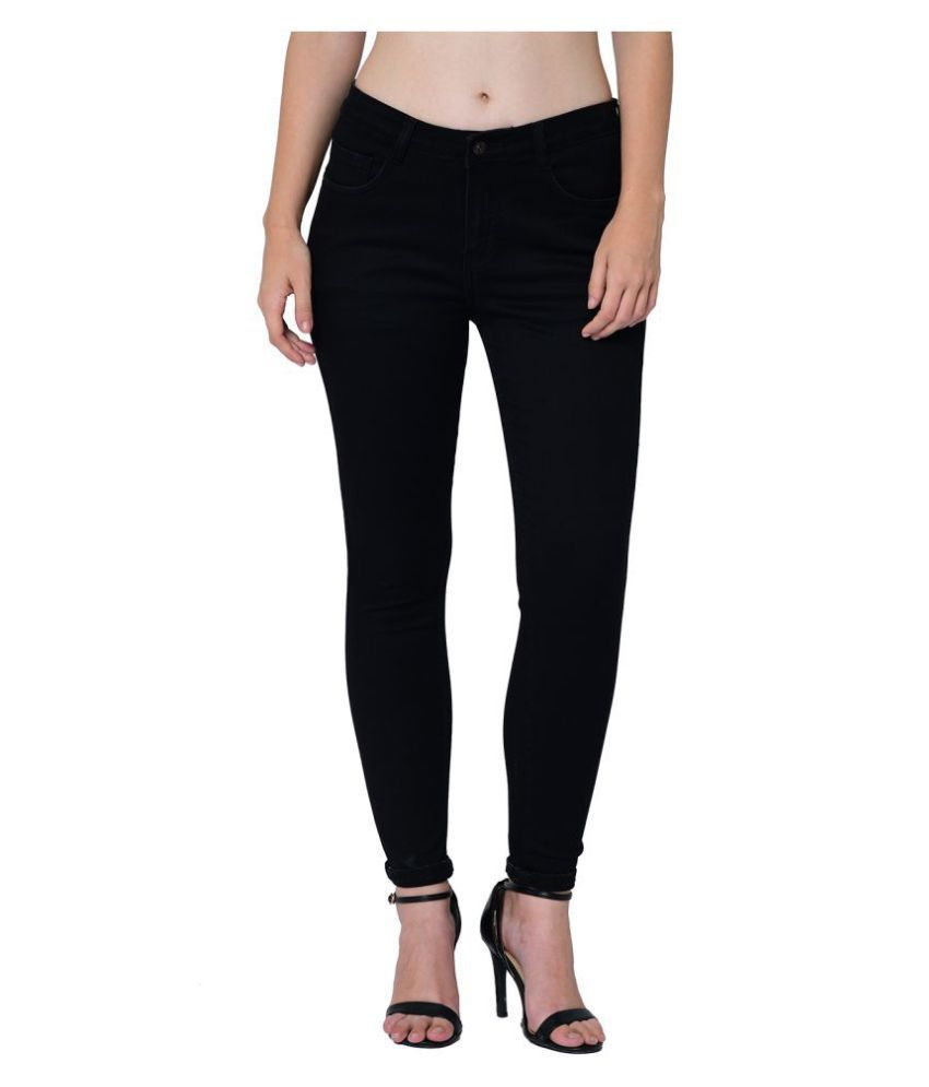 2Bme Cotton Jeans - Black - Buy 2Bme Cotton Jeans - Black Online at ...