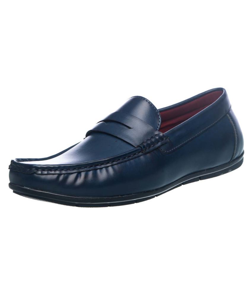 Khadim's Navy Loafers - Buy Khadim's Navy Loafers Online at Best Prices ...