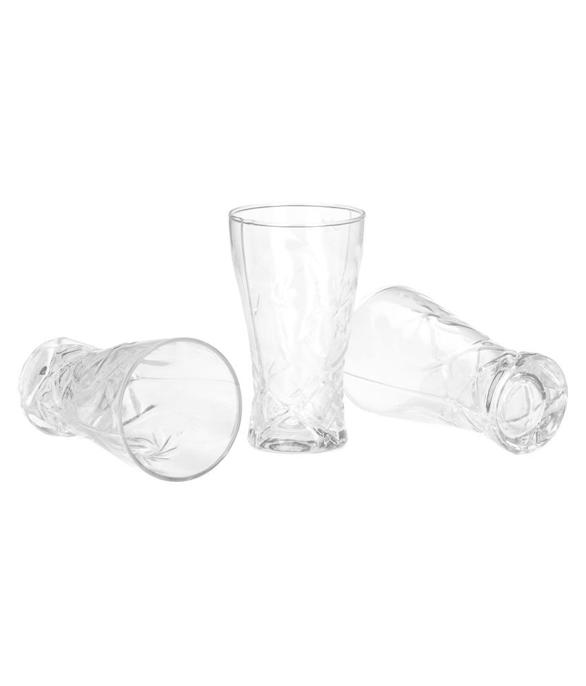     			Afast Glass Glasses, Clear, Pack Of 3, 180 ml