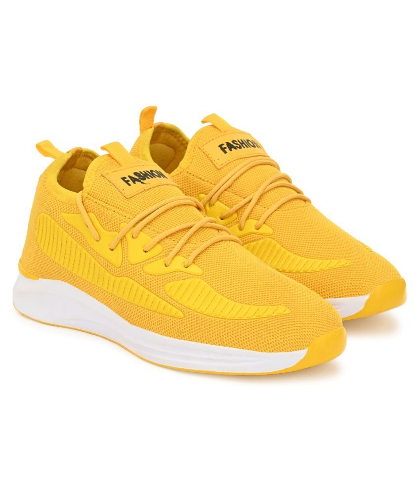 TERFILL RUNNING SHOES Yellow Running Shoes Buy TERFILL RUNNING SHOES
