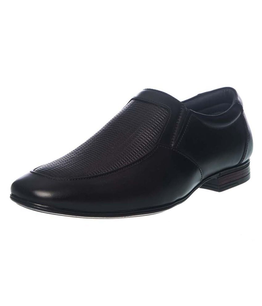 khadims formal black shoes