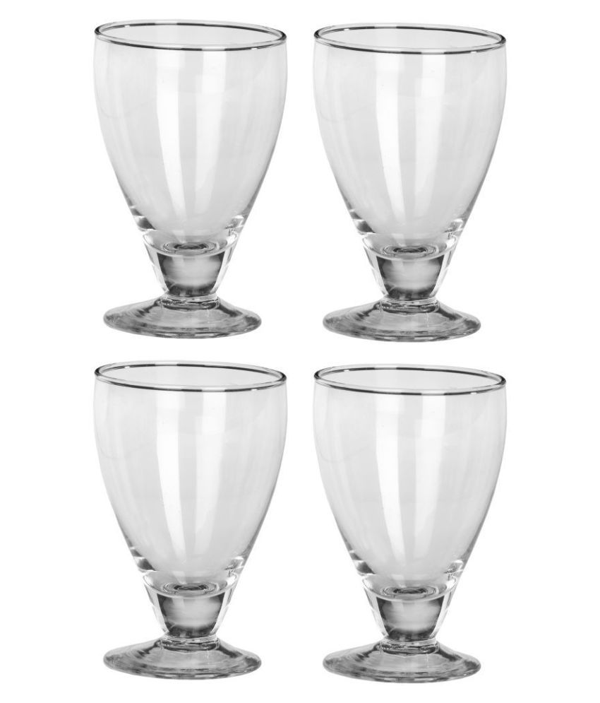    			Afast Glass Wine Glasses, Clear, Pack Of 4, 300 ml