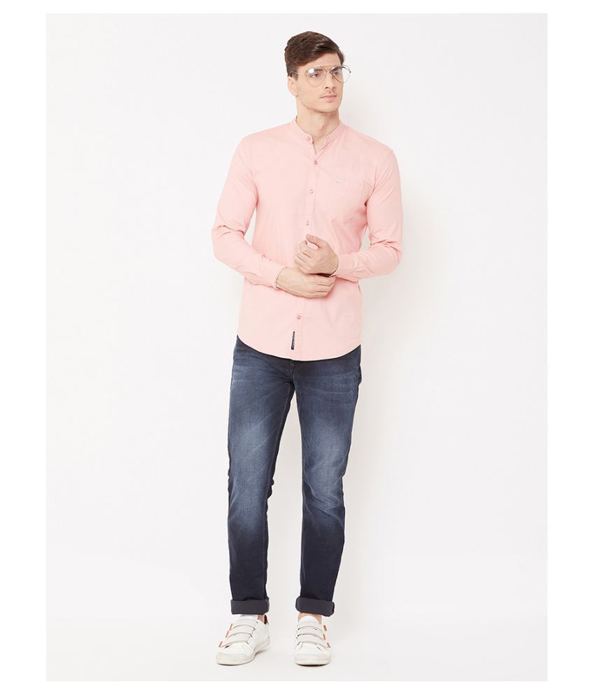 matching tie with peach shirt