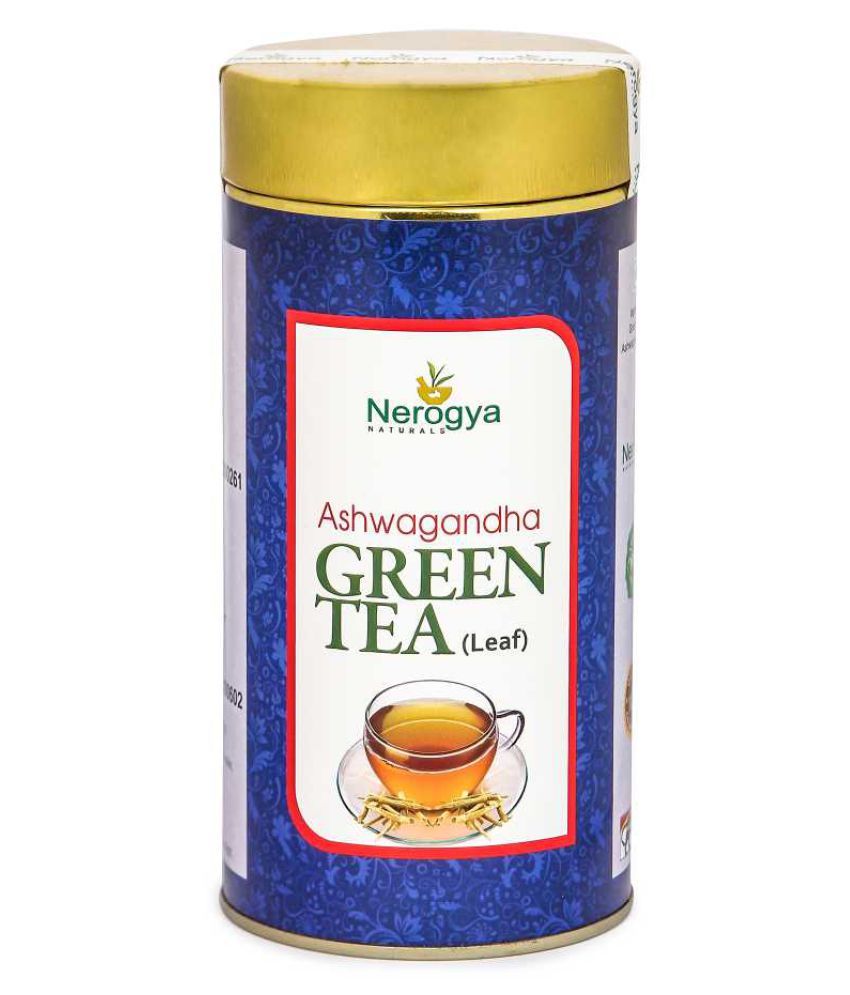 Ashwagandha Green Tea (Leaf) Green Tea Loose Leaf 100 gm Buy Ashwagandha Green Tea (Leaf) Green