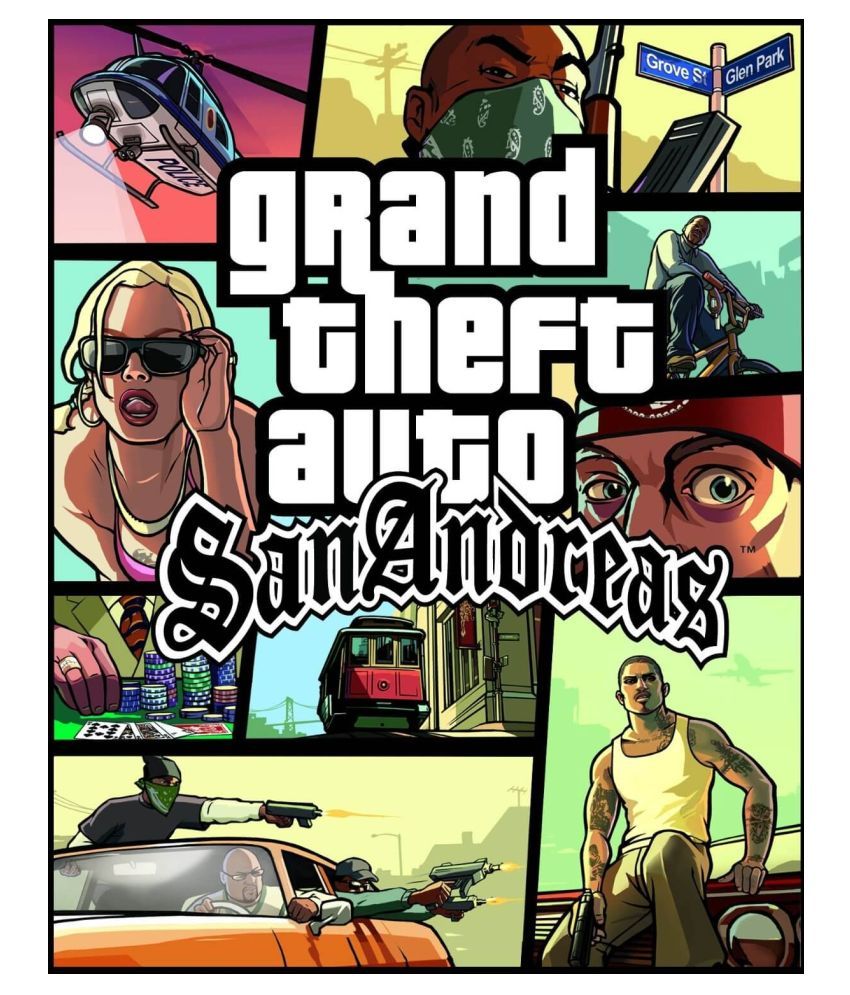 Buy TechnoCentre Grand Theft Auto San Andreas (GTA SAN ANDREAS) Offline (  PC Game ) Online at Best Price in India - Snapdeal