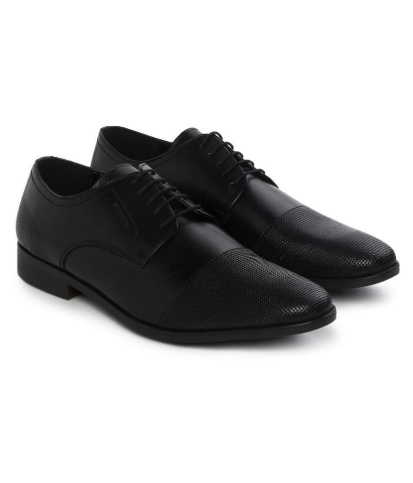 red tape men's derbys leather formal shoes