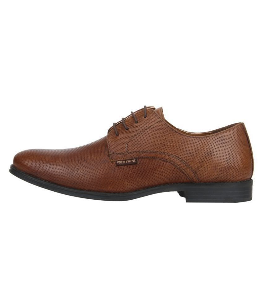 red tape derby formal shoes