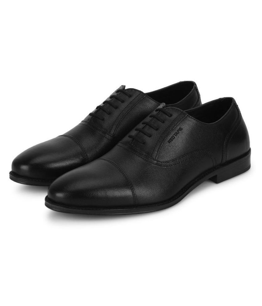 red tape oxford shoes in patent leather