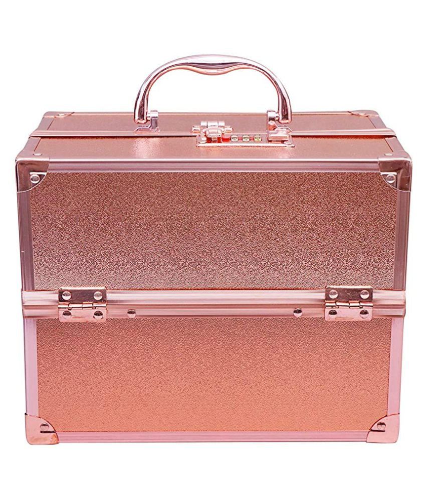Style on Professional Beauty Makeup Cosmetic Vanity Case (Rose Gold