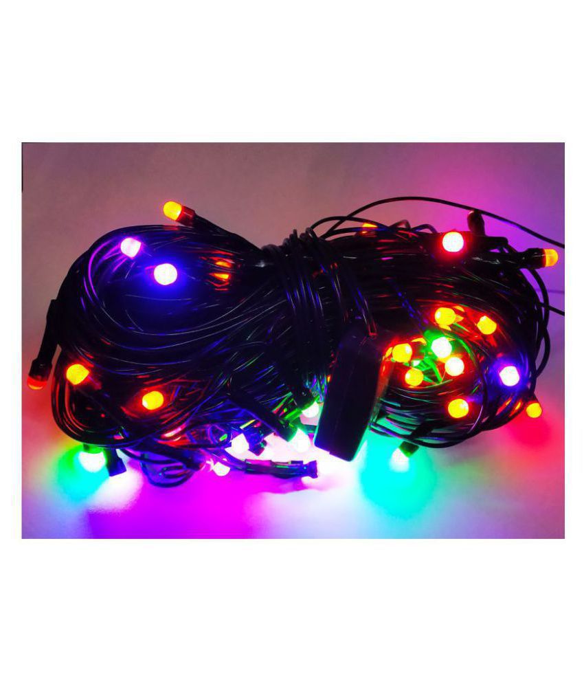     			EmmEmm 18Mtr Frosted Led Diwali Ladi String Lights Multi