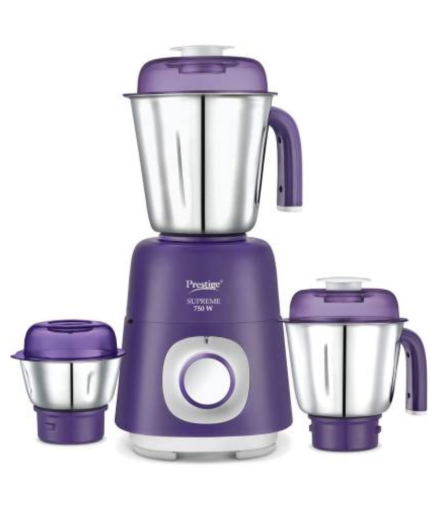 Prestige mg 750 W 750 Watt 3 Jar Mixer Grinder Price in India Buy