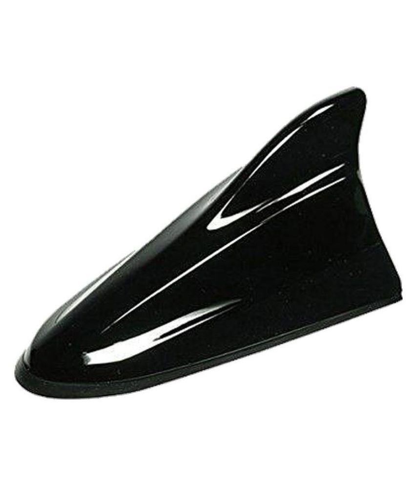 Mizzeo Premium Decorative Fin Shaped Car Antenna Black-Tata Indigo: Buy ...