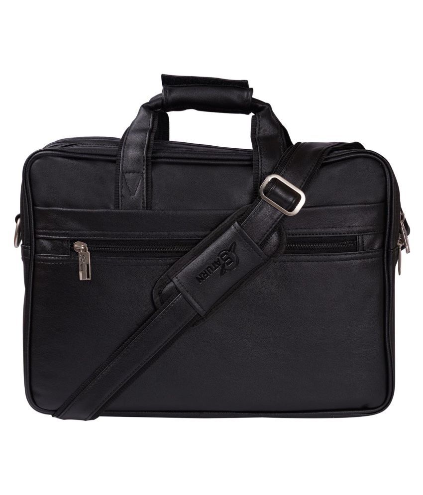 black office bag