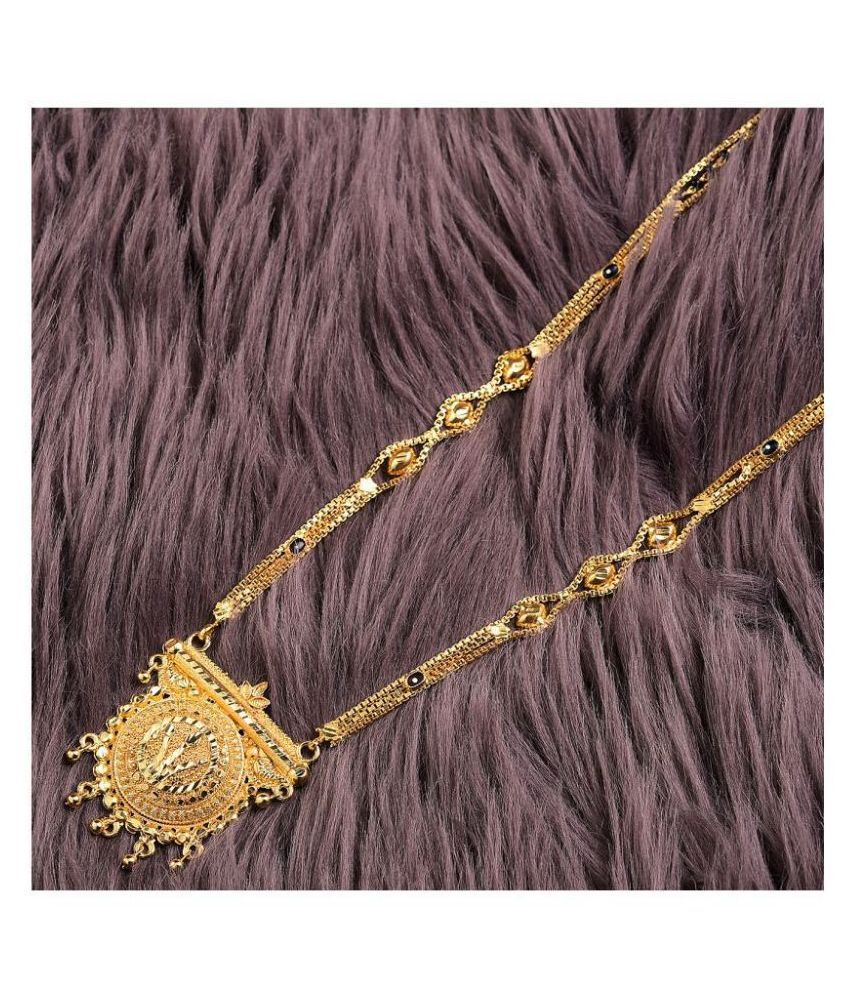 Bhagya Lakshmi Women's Pride Traditional Gold Plated Mangalsutra For Women