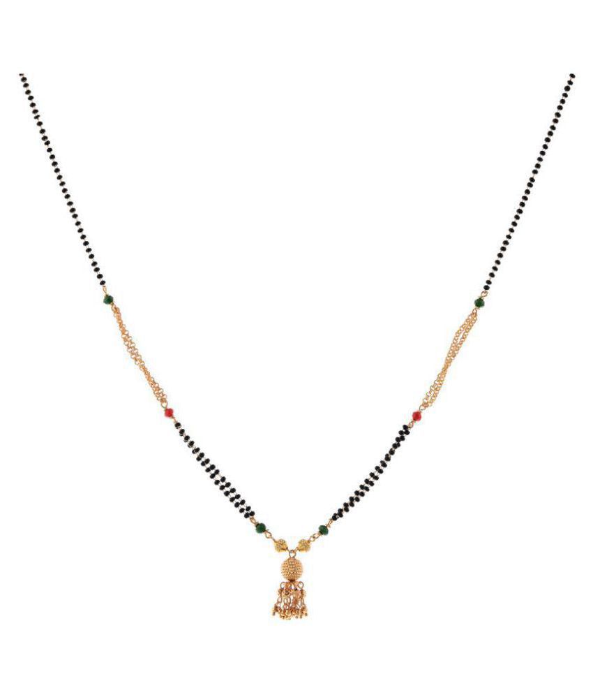 Bhagya Lakshmi Women's Pride Traditional Gold Plated Mangalsutra For Women