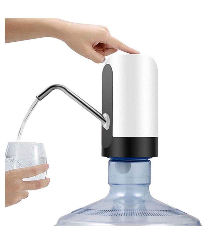     			Automatic Wireless Water Bottle Can Dispenser Pump with Rechargeable Battery for 20 Litre Bottle Can, Water Dispenser Pump (Multicolor)