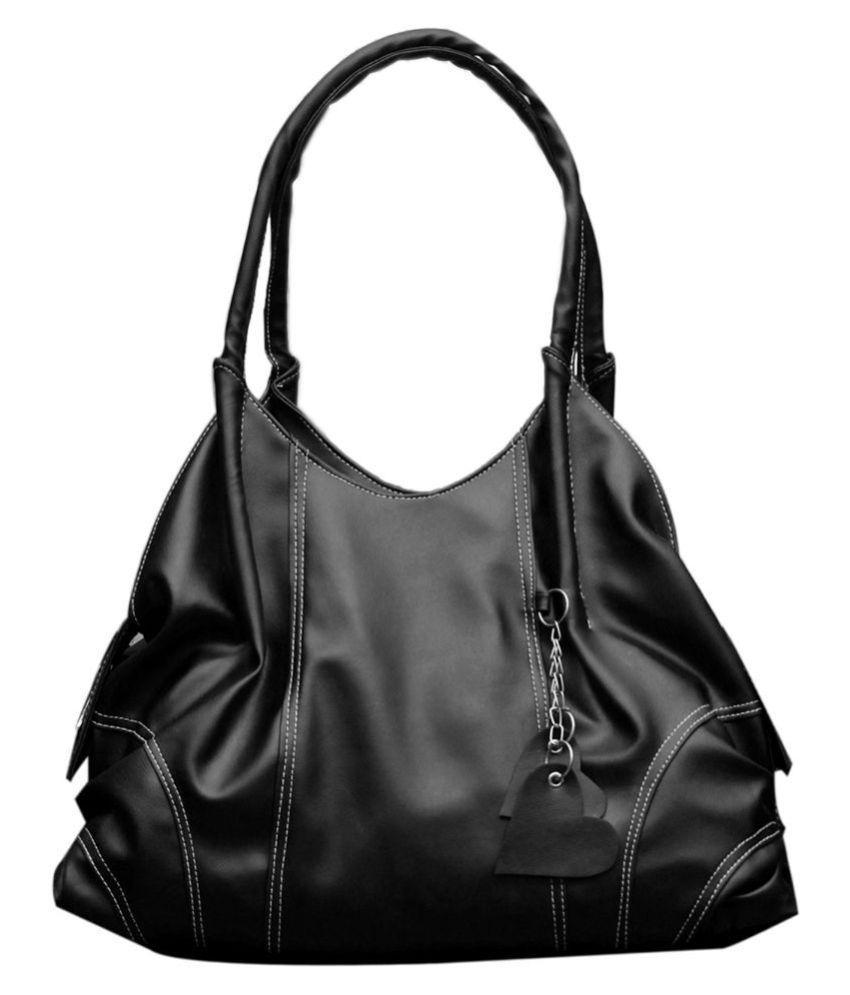 Fostelo Black Fabric Shoulder Bag - Buy Fostelo Black Fabric Shoulder ...