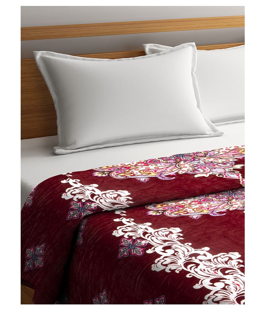 NEUDIS Queen Polyester Floral Blanket Buy NEUDIS Queen Polyester