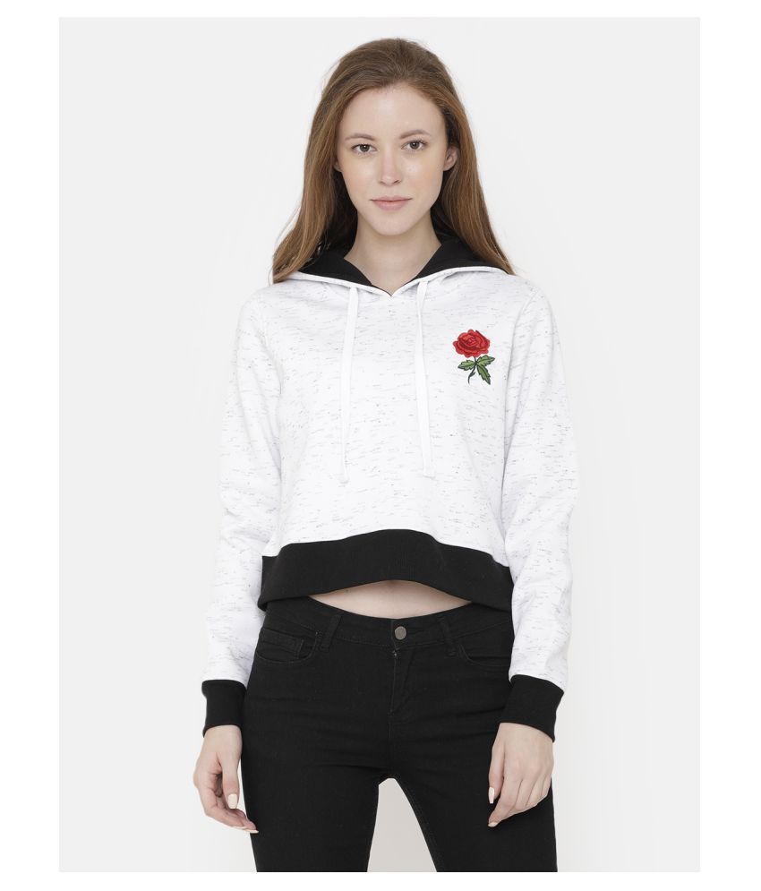 white cotton sweats