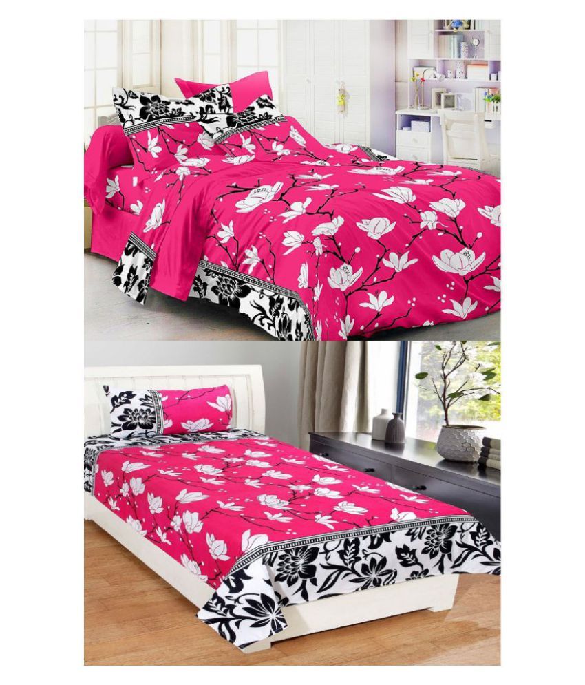 SHAKRIN Poly Cotton Double Bedsheet,Single Bedsheet Buy SHAKRIN Poly
