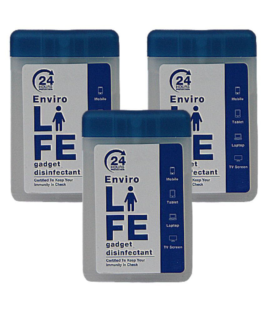     			Envirolife - Gadget Disinfectant Alcohol Based Sanitizer Spray - Value Pack of 3 (Pocket Pack)