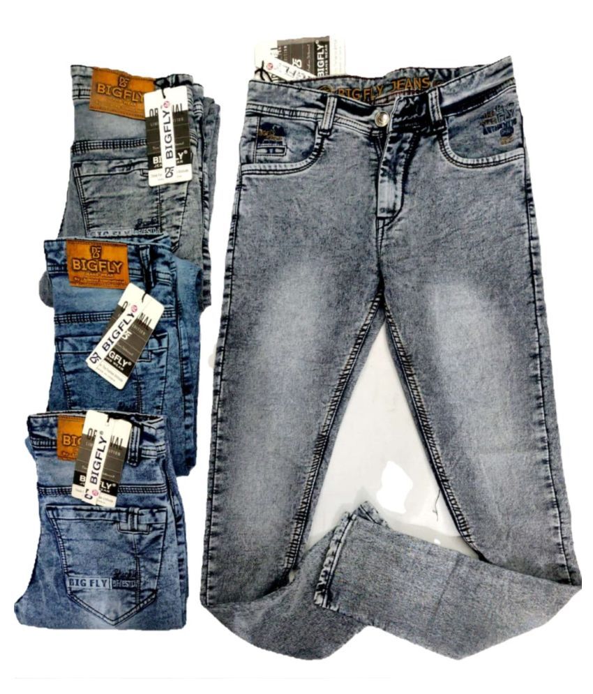Big fly jeans Blue Regular Fit Jeans 