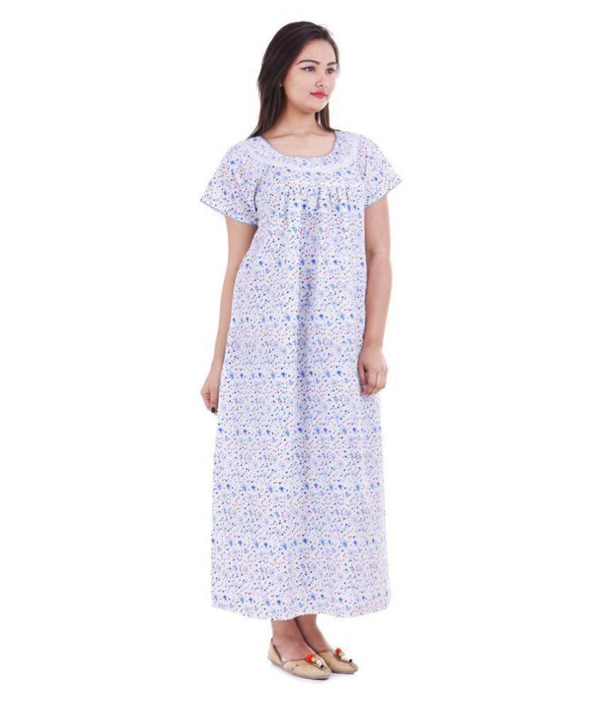 full sleeve cotton nighty online india