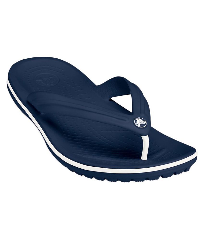 Crocs Blue Slippers Online at Snapdeal