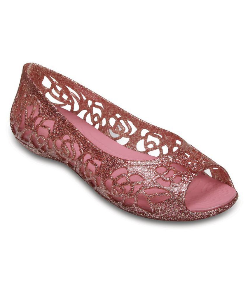 crocs isabella glitter