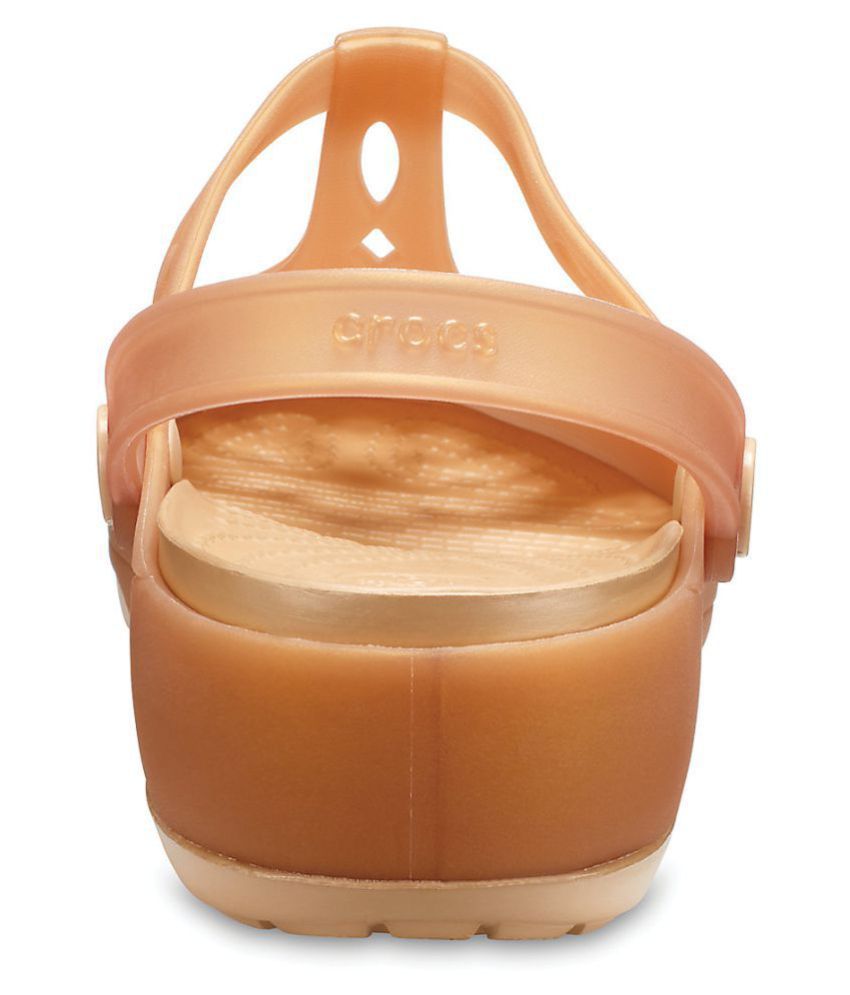 gold crocs amazon
