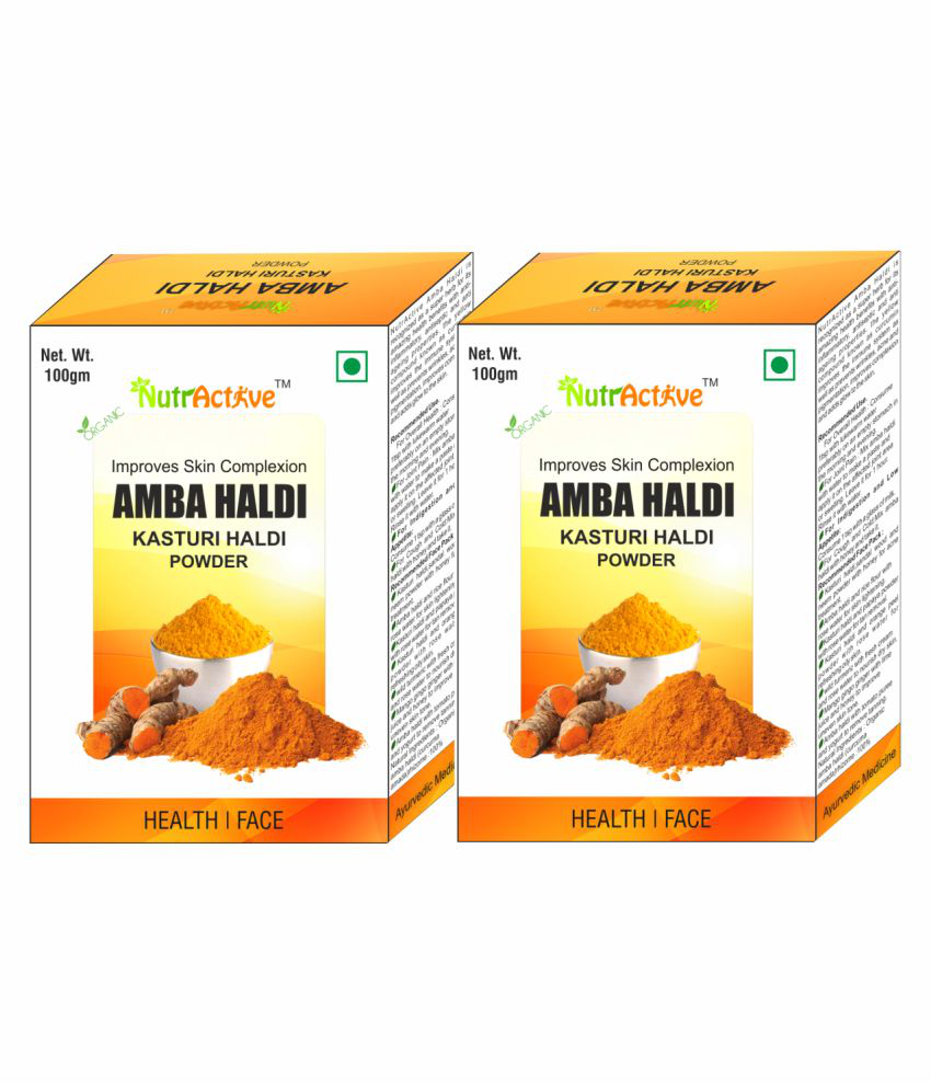 NutrActive Amba Haldi Powder 100 gm Pack Of 2