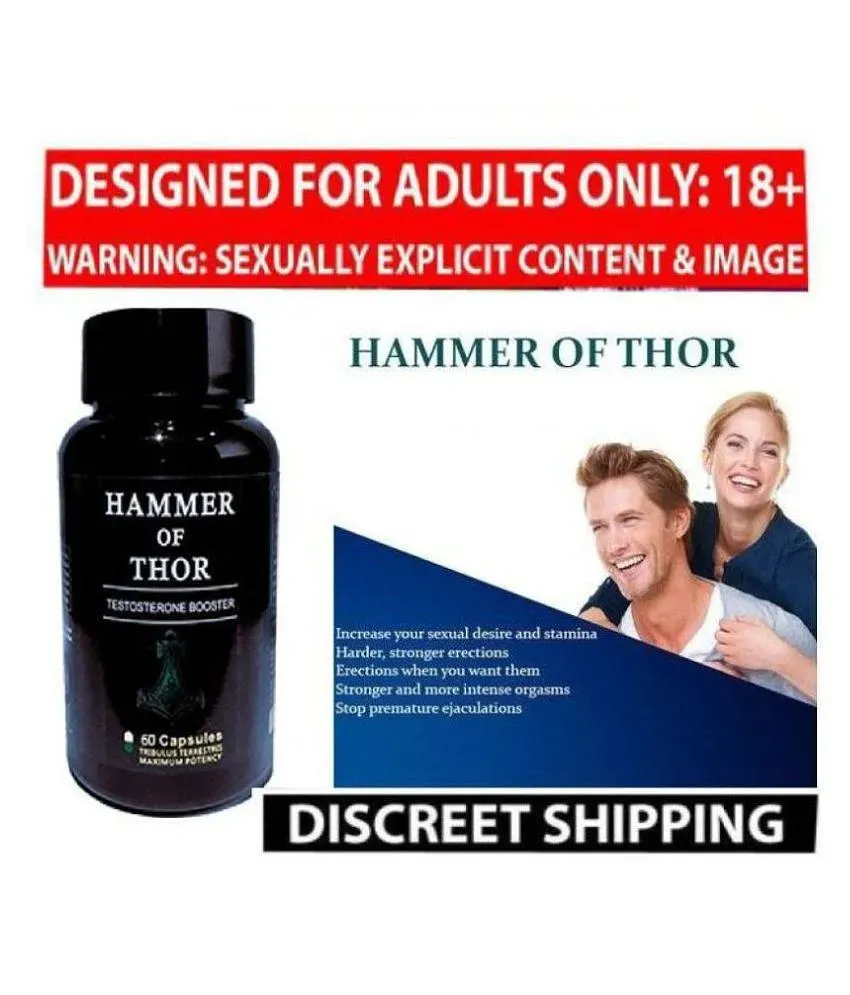 Hammer Of Thor Penis Enlargement Supplement 60 Capsules Buy