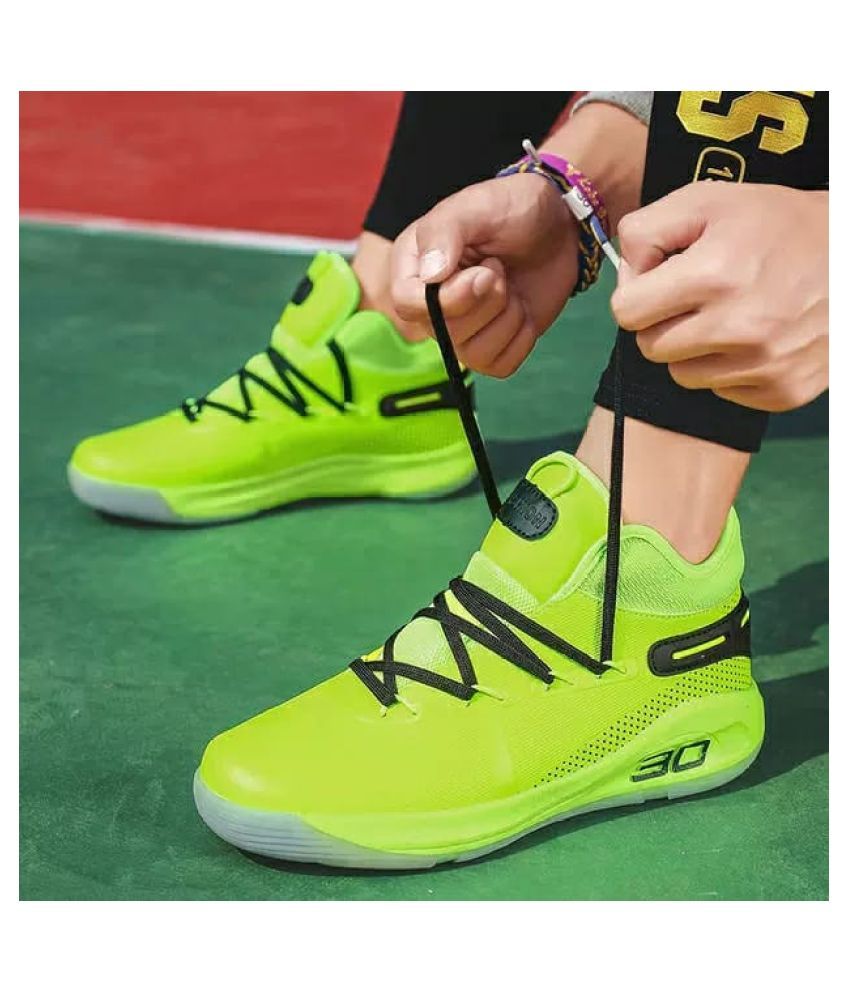 Mr.SHOES CURRY 30 Basketball Green 