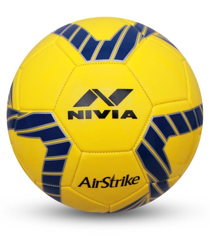     			Nivia - Yellow PVC Football ( Pack of 1 )