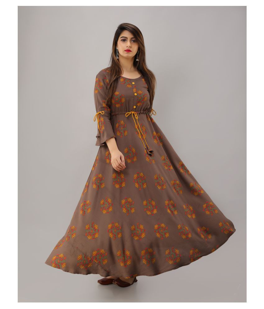 latest anarkali kurtis